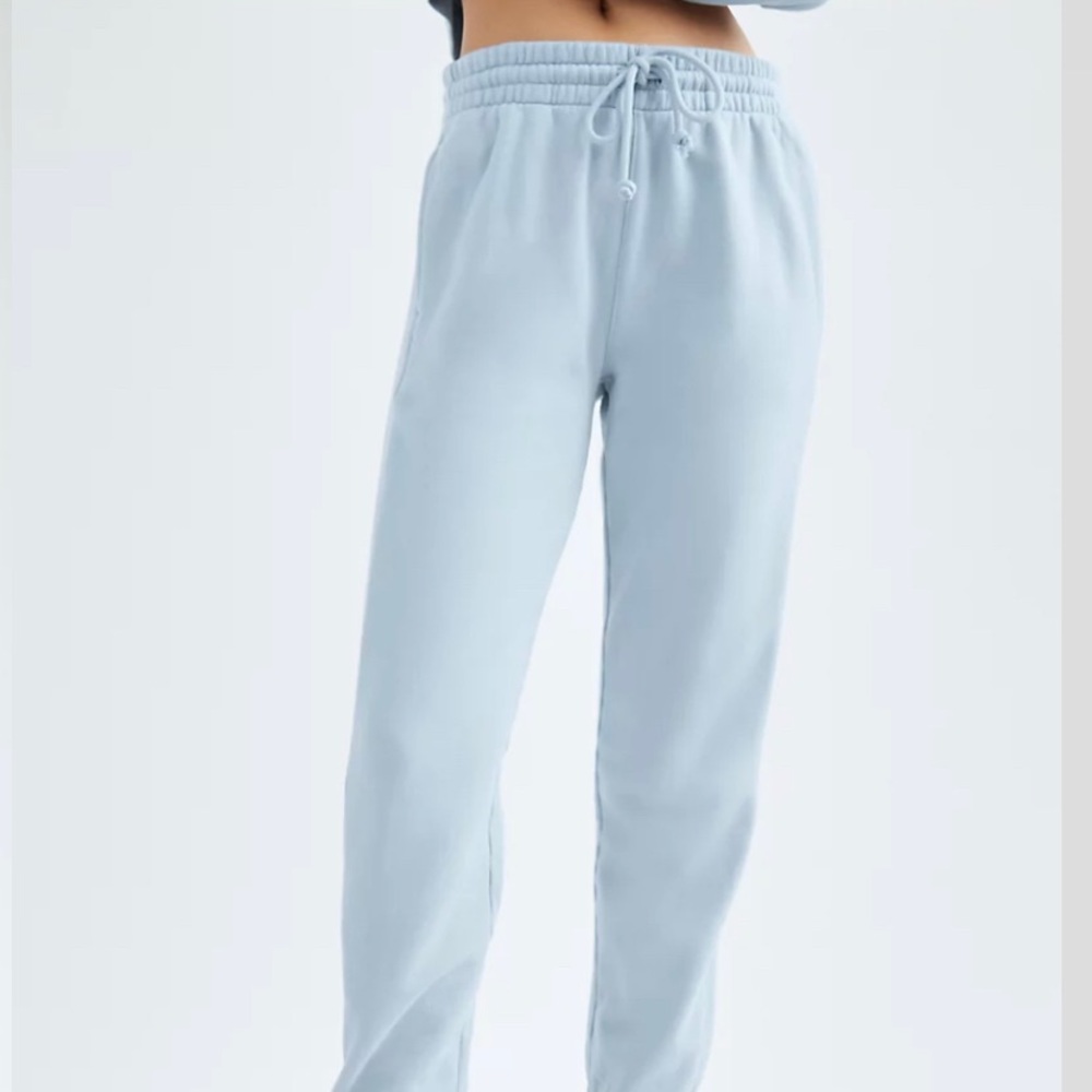 Cozy fleece boyfriend sweatpant size xs